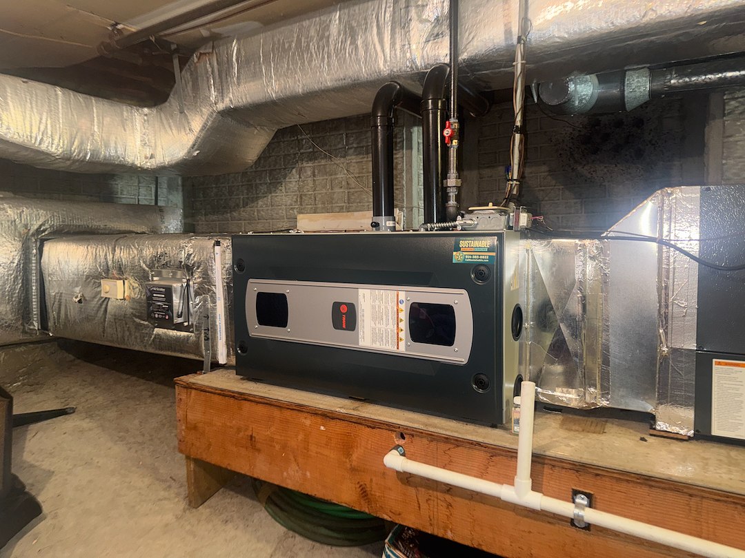 High-Efficiency Furnace Replacement in Rye, NY - 96% Efficient Two-Stage System Upgrade