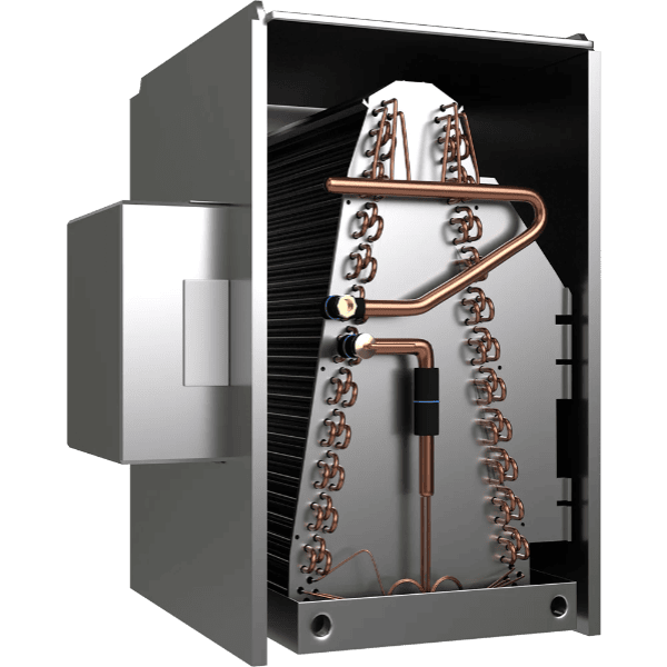 Mitsubishi intelli-HEAT™ Hybrid Dual Fuel Heat Pump.